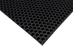 Матеріал для виготовлення автокилимків EVA Чорний Сота 50х150х1 см